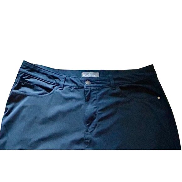 Members Mark Benton Performance Pant Slim Fit 36x30 Navy - Picture 4 of 9